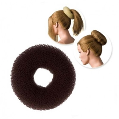 Dress Me Up Hair Donut Brown – Medium, Regular